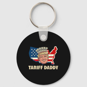 Llavero Arancel papi divertido Trump