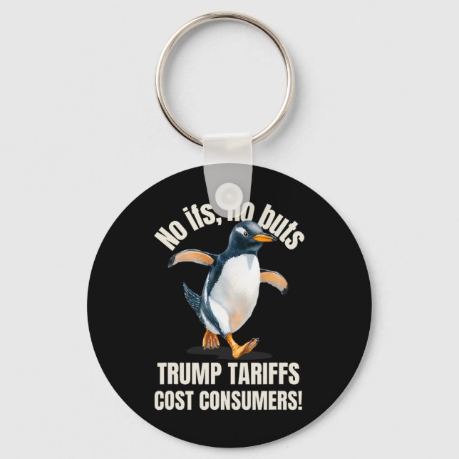 Llavero Aranceles de Trump Cuestan a los Consumidores Ping (Anverso)