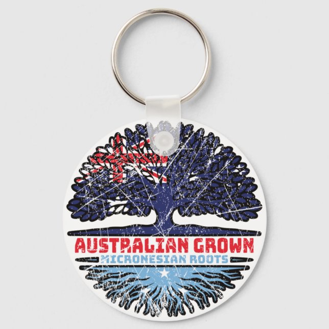 Llavero Árbol australiano micronesio (Anverso)