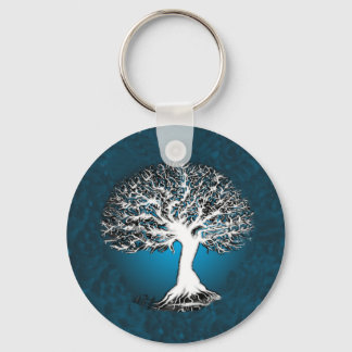 Llavero Árbol azul de la vida