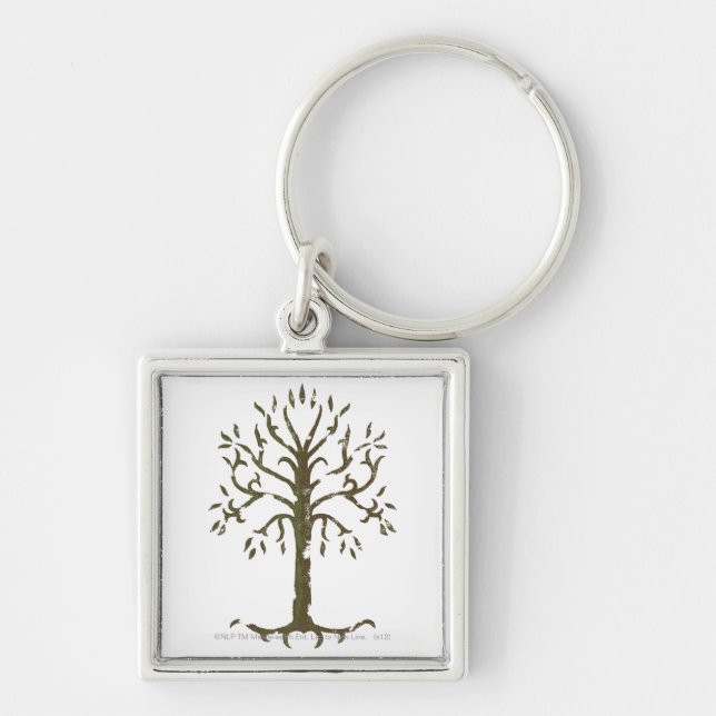 Llavero Árbol blanco de Gondor (Frente)
