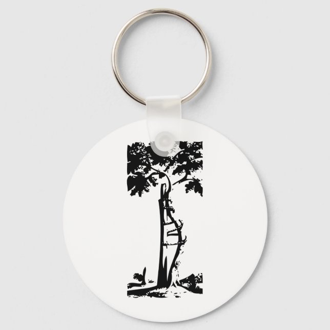 Llavero Árbol croado ortopeo (Anverso)