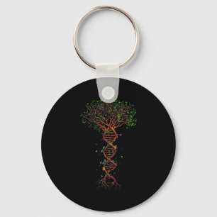 Llavero Árbol de ADN Genético Divertido Día de la Tierra P
