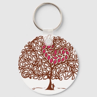Llavero Árbol de amor