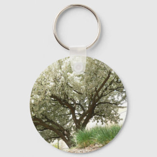 Llavero Árbol de cangrejo blanco