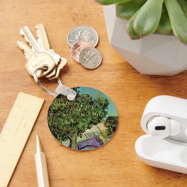 Llavero Árbol de castaño en flor por Vincent van Gogh (Escritorio )