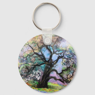 Llavero Árbol De Color