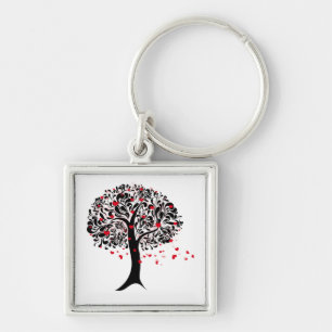 Llavero Árbol de Corazones