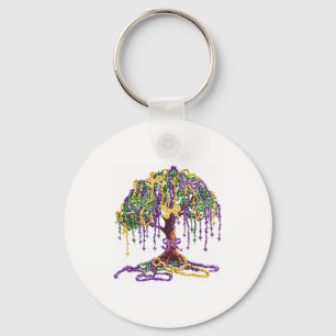 Llavero Árbol de cuentas de Mardi Gras Carnaval Nueva Orle