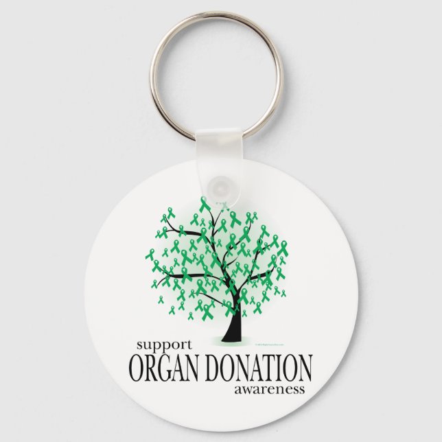 Llavero Árbol de donación de órganos (Anverso)