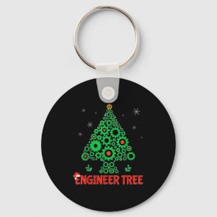 Llavero Árbol de Ingeniero de Navidad _ Ingeniería Mecánic