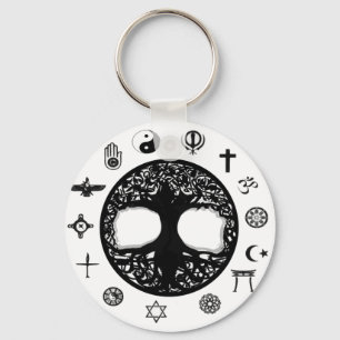 Llavero Árbol de la unidad de la vida