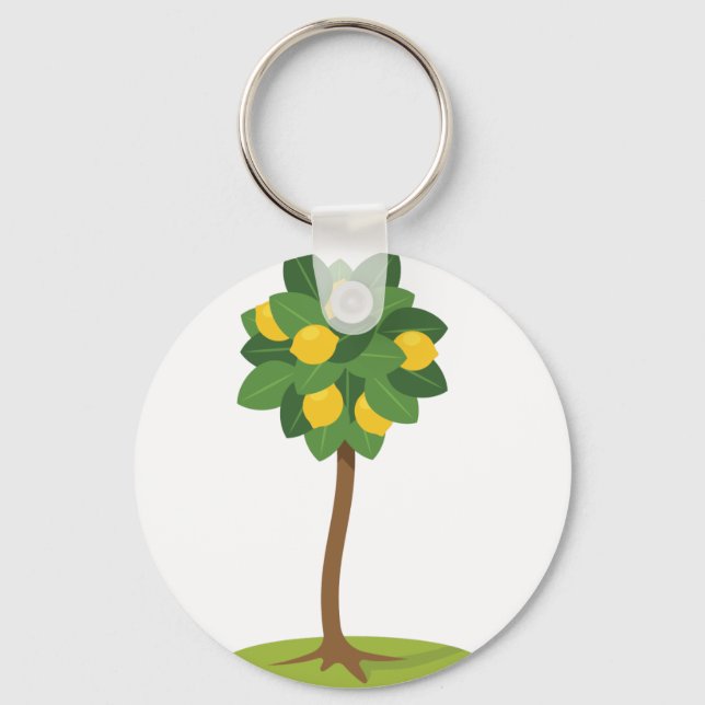Llavero Árbol de limón (Anverso)