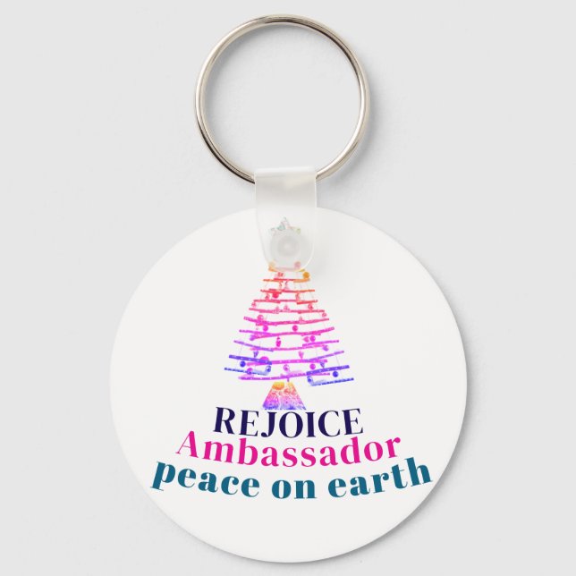 Llavero Árbol de Navidad (Anverso)