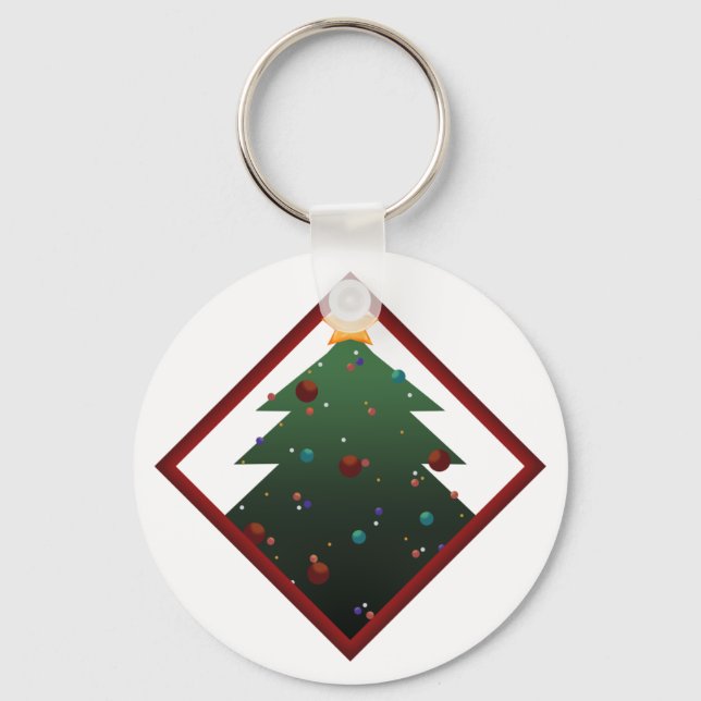 Llavero Árbol de Navidad (Anverso)