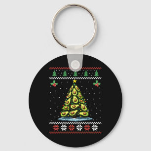 Llavero Árbol de Navidad aguacate Navidades feos dulces na