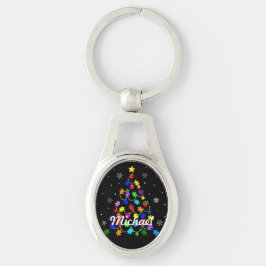 Llavero Árbol de Navidad autista