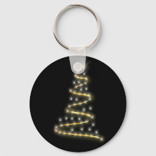 Llavero Árbol de navidad brillante