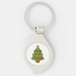 Llavero Árbol de Navidad Cute Kawaii