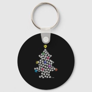 Llavero Árbol de Navidad de Perro Paw