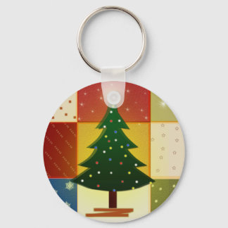 Llavero Árbol de Navidad en mosaico