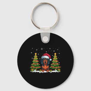 Llavero Árbol de Navidad enciende a Navidades de Dachshund