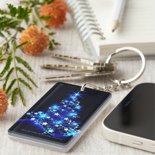 Llavero Árbol de Navidad estilizado y brillante de Slipper