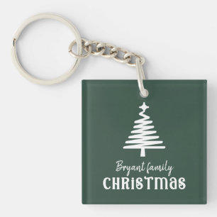 Llavero Árbol de Navidad familiar