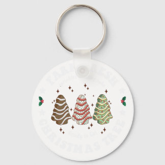 Llavero árbol de Navidad fresco de granja