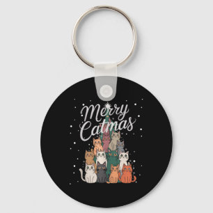 Llavero Árbol de Navidad Gato Cats Árbol de Navidad Casas