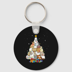 Llavero árbol de navidad lindo