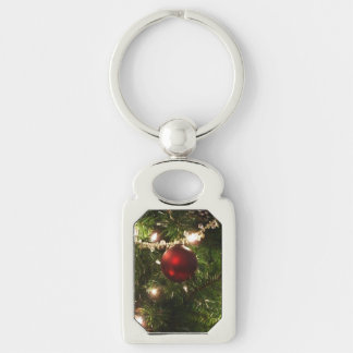 Llavero Árbol de Navidad que ferio Bonito Verde y Rojo