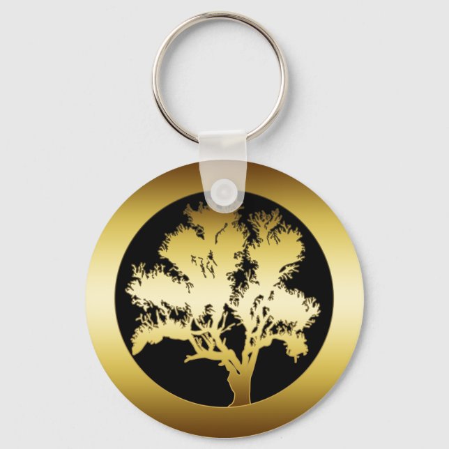 LLAVERO ÁRBOL DE ORO (Anverso)