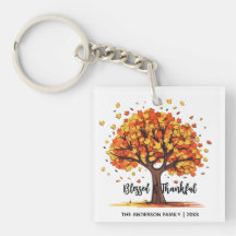 Árbol de Otoño Feliz Día de Acción de Gracias Bend