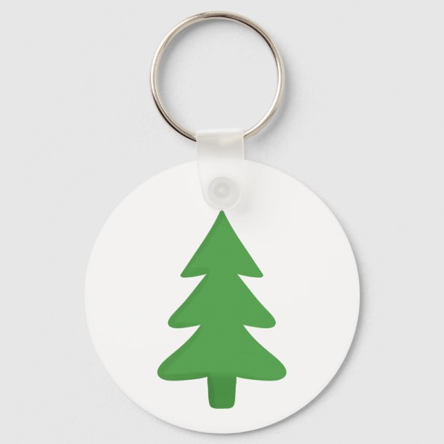 Llavero Árbol de pinos (Anverso)