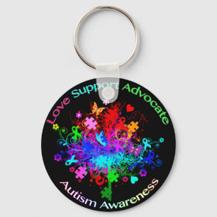 Llavero Árbol del autismo en el espectro