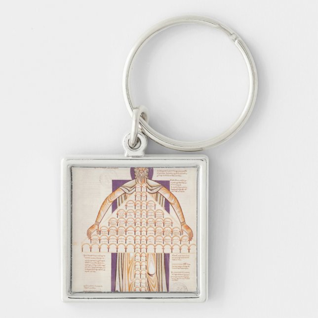 Llavero Árbol del ms 354 fol.256v de la consanguinidad (Frente)