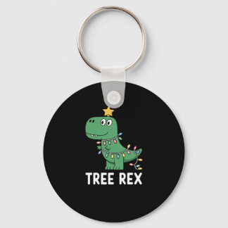 Llavero Árbol Divertido Rex Navidad Dinosaurio Fiesta Pun