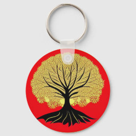 Llavero Árbol floral de la vida