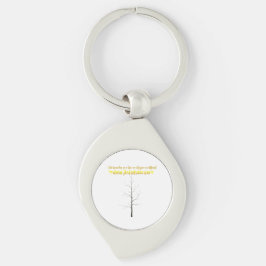 Llavero Árbol genealógico personalizado: Arte minimalista 