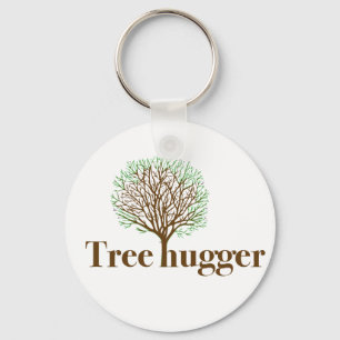 Llavero Árbol Hugger con ilustracion de árbol