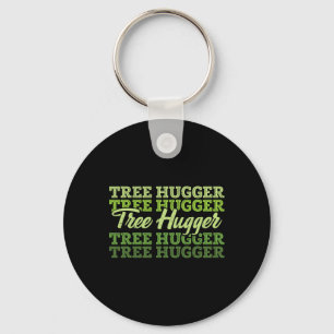 Llavero Árbol Hugger Earth Day Retro Naturaleza Lover
