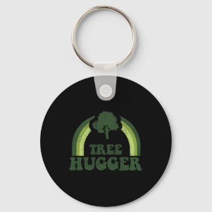 Llavero Árbol Hugger Vintage Retro Naturaleza Oído Ambient