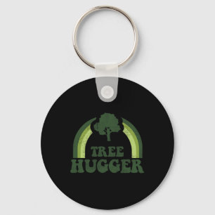 Llavero Árbol Hugger Vintage Retro Naturaleza Oído Ambient
