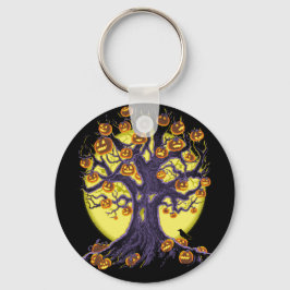 Llavero Árbol Jack O'Lantern