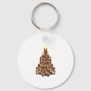 Llavero Árbol navideño adorno