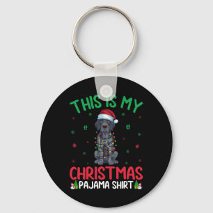 Llavero Árbol navideño Santa German Shorthal Pointer Dog C