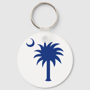 Llavero Árbol Palmetto de Carolina del Sur