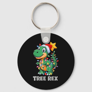Llavero Árbol Rex Gracioso Xmas T Navidades Rex Dinosaur B