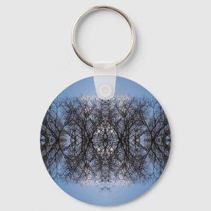 Llavero Árboles de imagen espejos